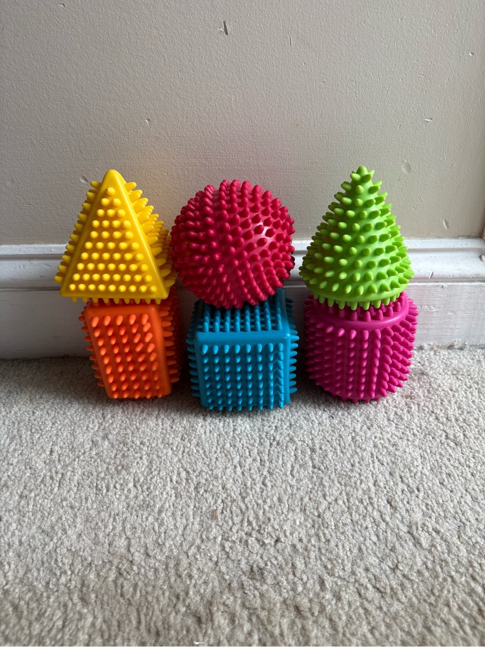 Soft sensory shapes for babies and toddlers